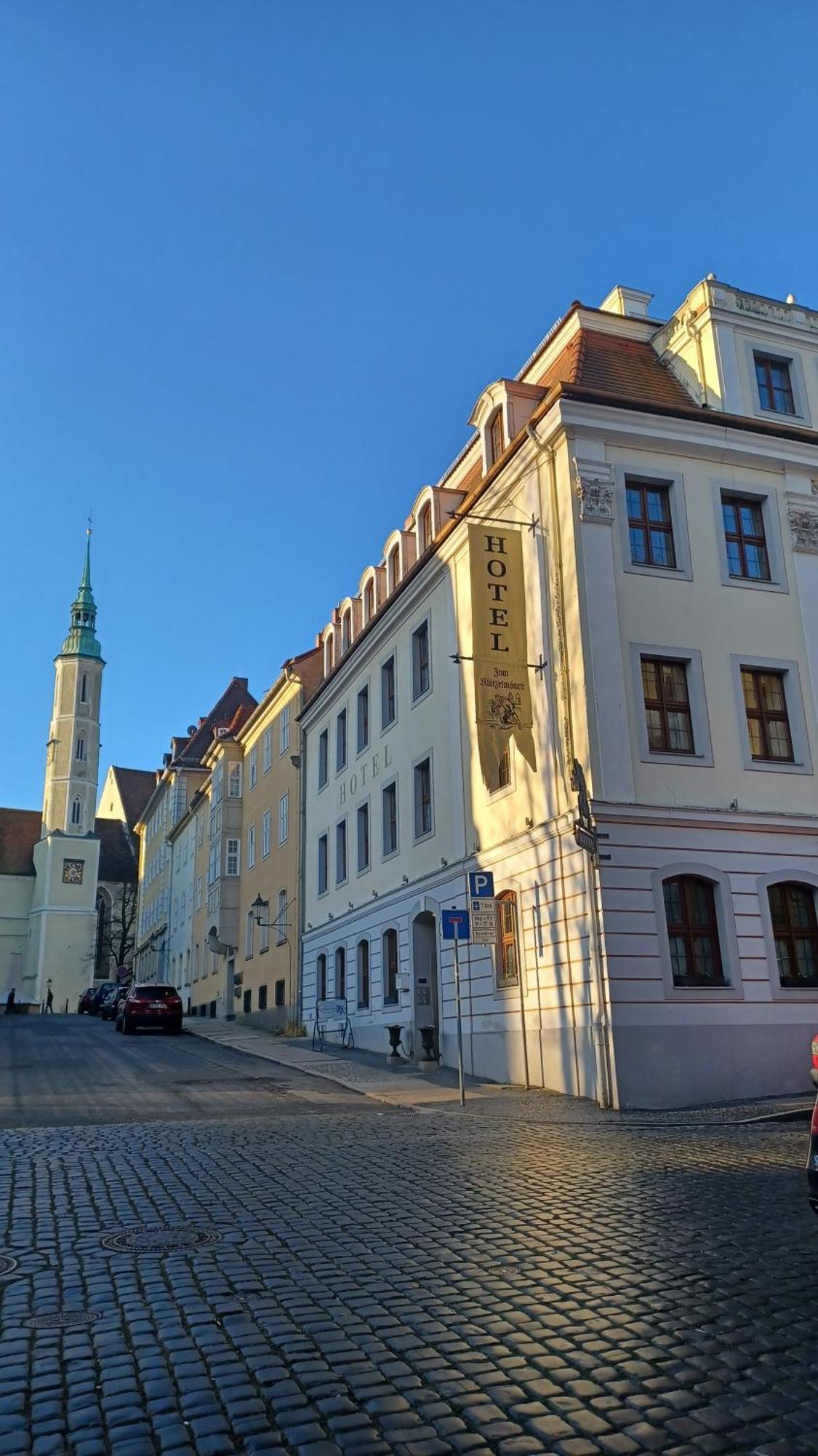 Hotel Zum Kloetzelmoench Görlitz Exteriér fotografie